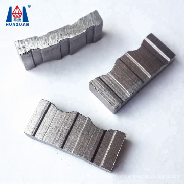 Turbo Type Diamond Core Bit Segment for 25mm Reinforce Concrete Drilling Bits